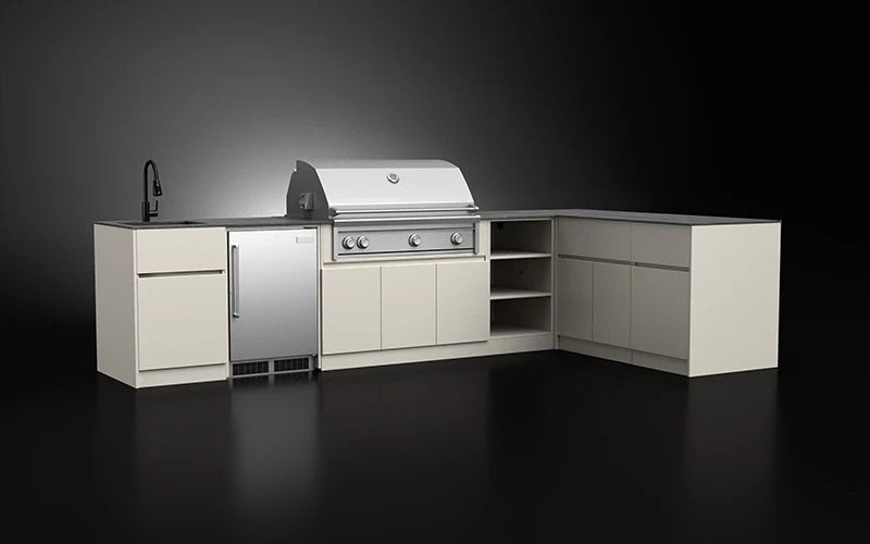 L-Shape-Powder-Coated-Extruded-Aluminium-Outdoor-Kitchen-Cabinet